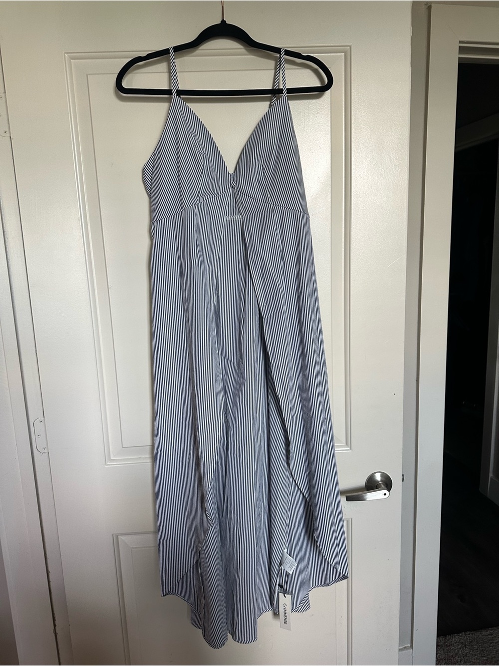 NWT Commense Striped Wide-Leg Pant & Tunic Set, Medium - Picture 9 of 14